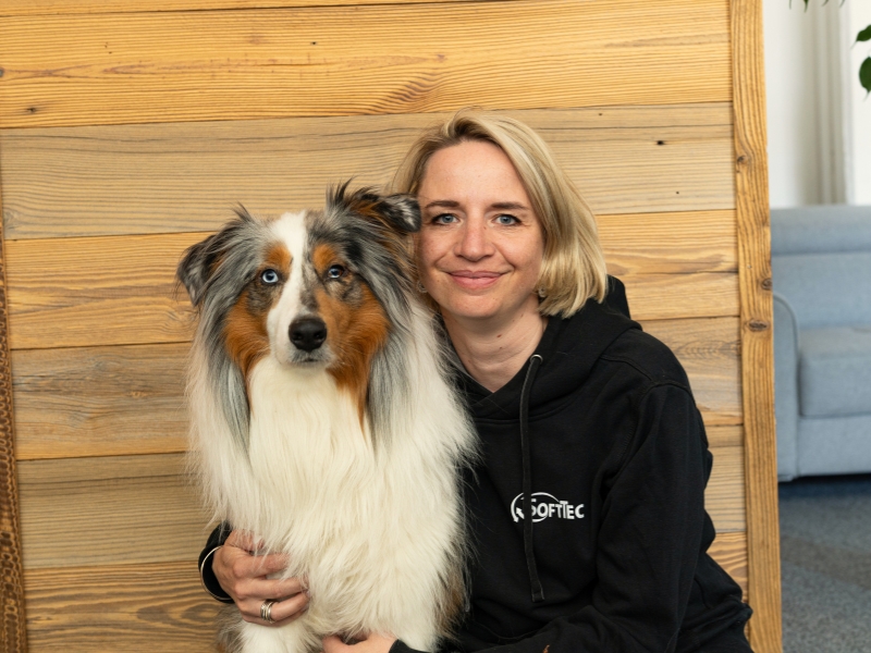 Hunde willkommen bei der SoftTec GmbH
